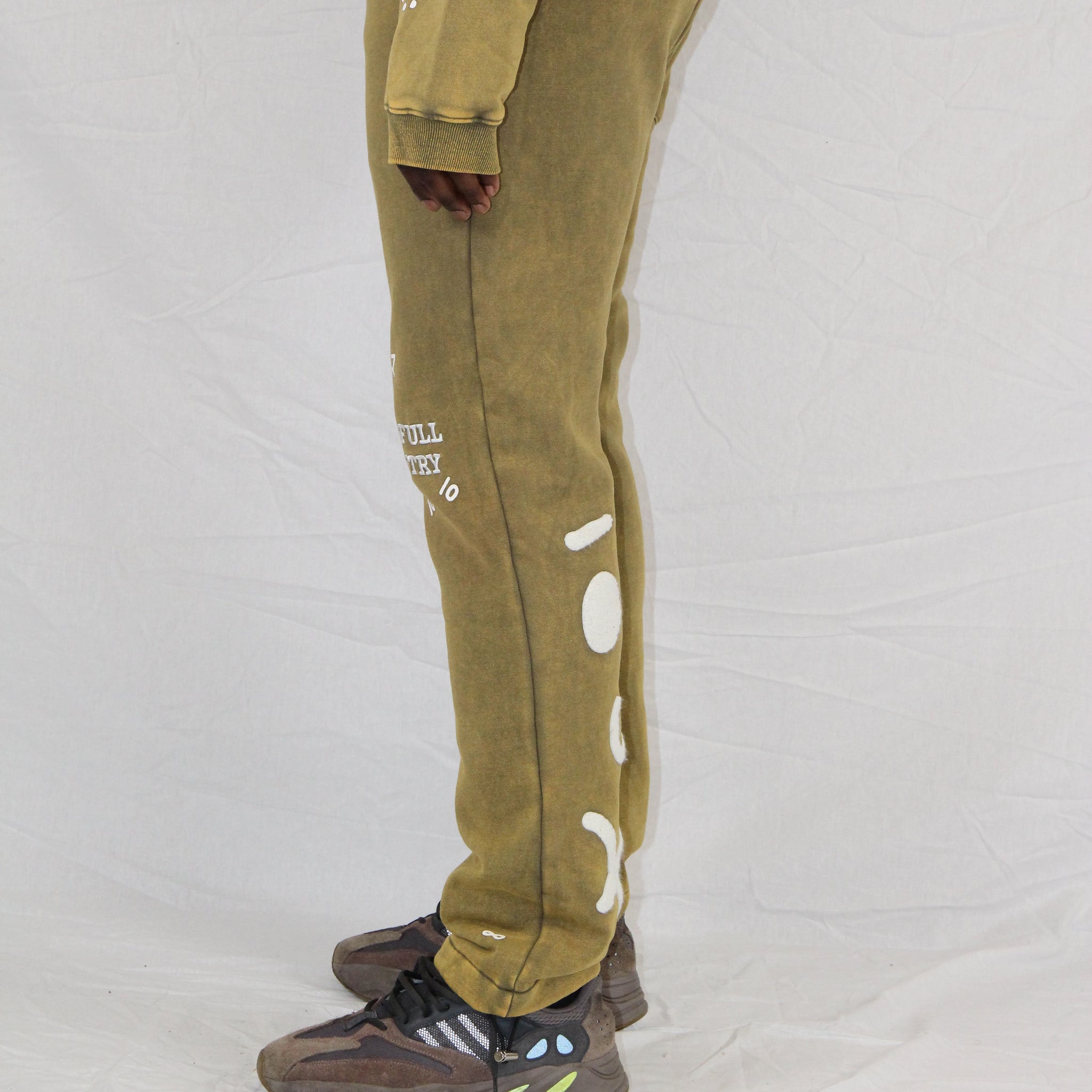 Olive Green Number$ Sweatpant