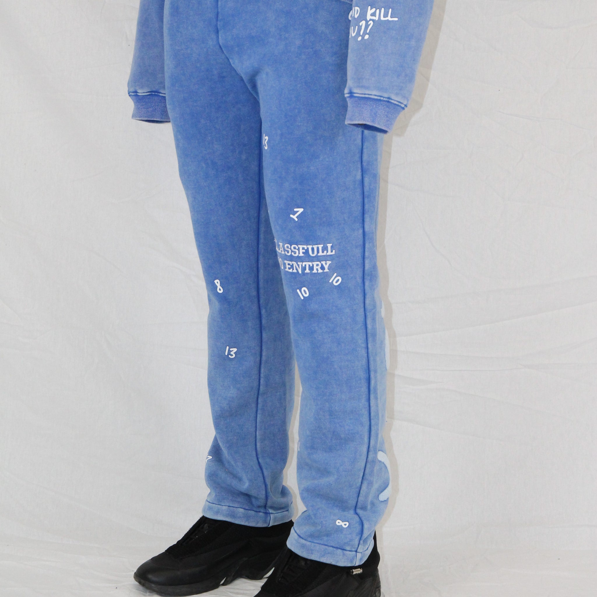 Sky Blue Number$ Sweatpant