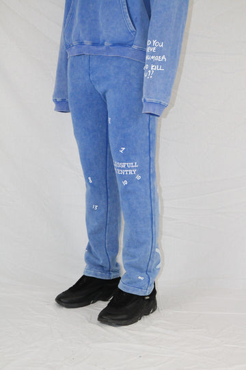 Sky Blue Number$ Sweatpant