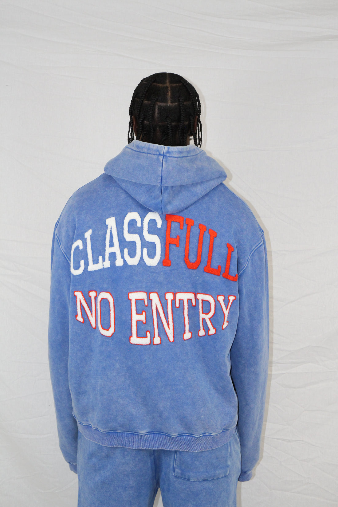 Sky Blue Number$ Hoodie