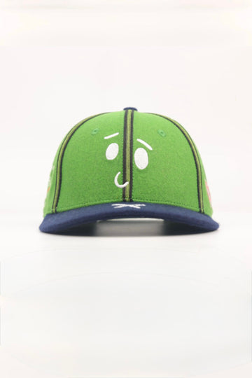 GREEN/NAVY STRAPBACK